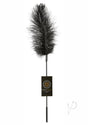 Sportsheets Ostrich Feather Tickler - Black