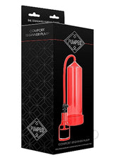 Pumped Comfort Beginner Penis Pump -Red