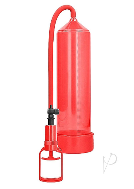 Pumped Comfort Beginner Penis Pump -Red