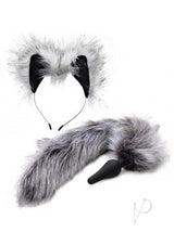 Tailz Wolf Tail and Ears Set - Gray