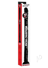 Hosed Realistic Hose - 19in Long - Black