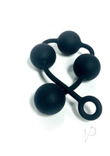 Boneyard Silicone Ass Ballz Anal Beads - Large - Black