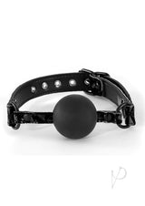 Sinful Silicone Ball Gag - Black