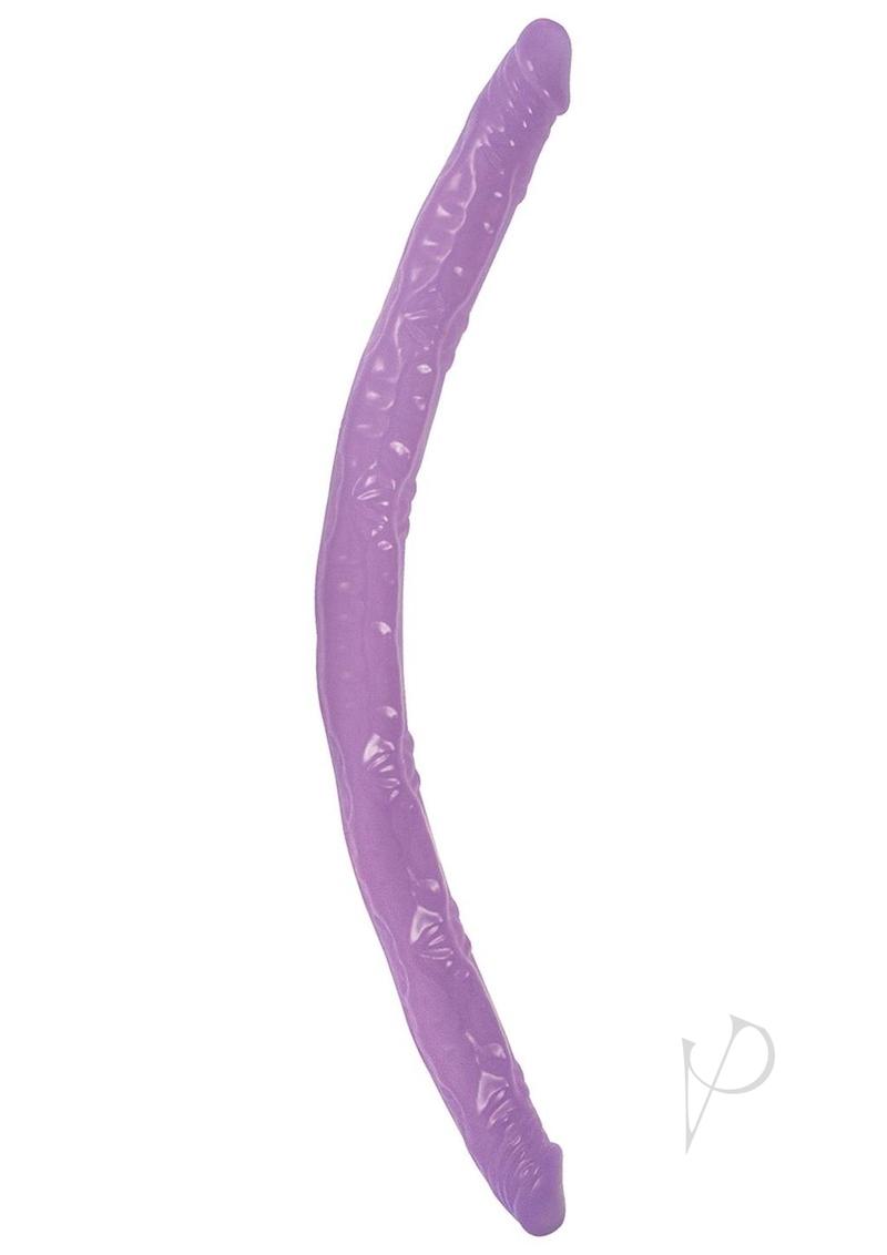 Butt To Butt Double Play Dildo 18in - Purple