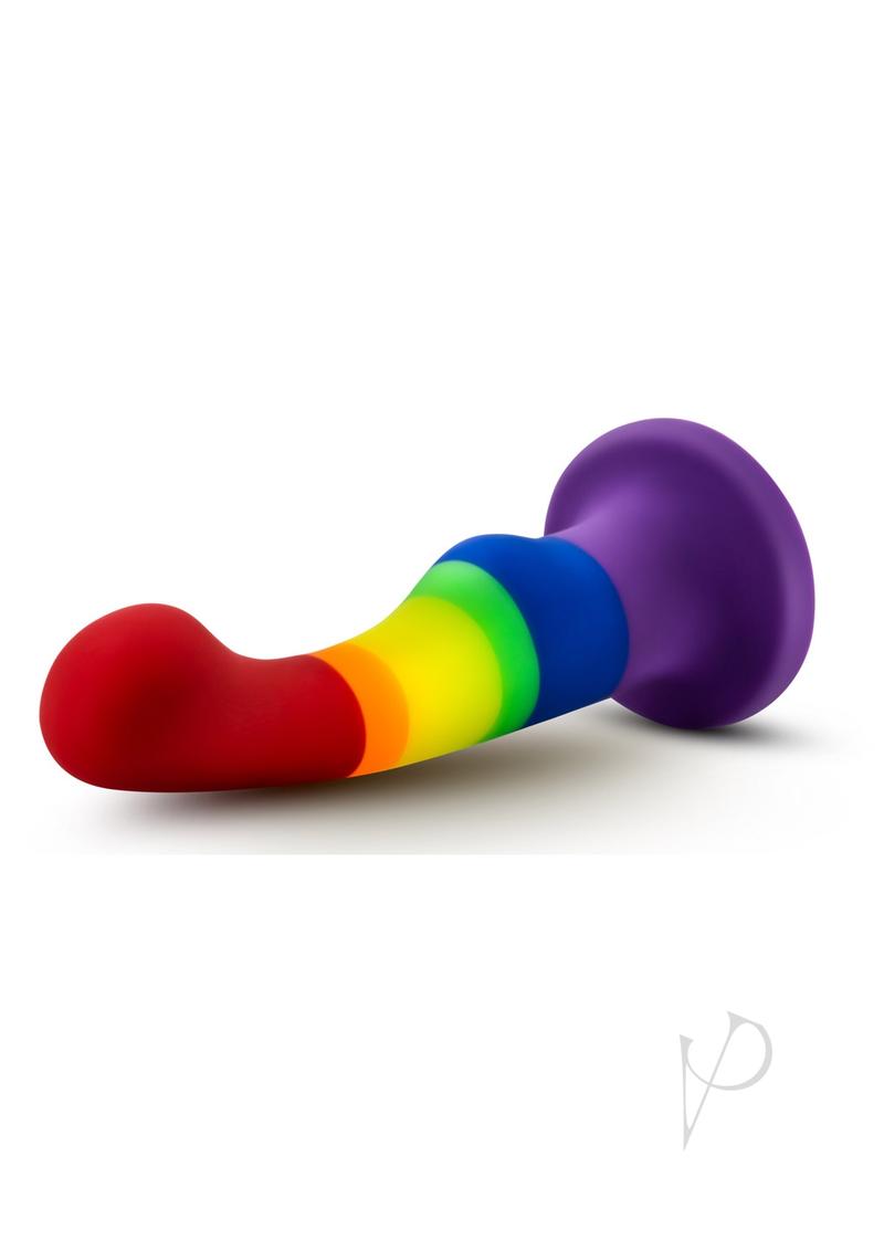 Avant Pride P1 Freedom Silicone Dildo 6in - Multicolor