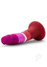 Avant Pride P3 Beauty Silicone Dildo 6in - Multicolor