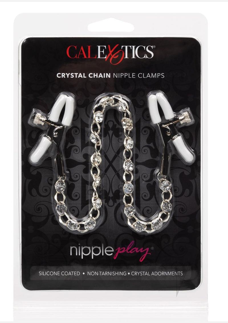 Nipple Play Crystal Chain Nipple Clamp Adjustable