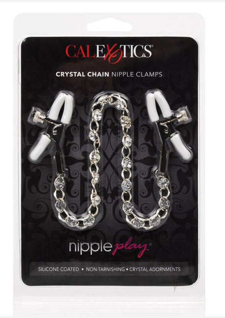 Nipple Play Crystal Chain Nipple Clamp Adjustable