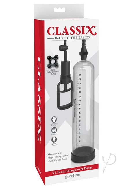 Classix Penis Enlargement Pump XL - Clear