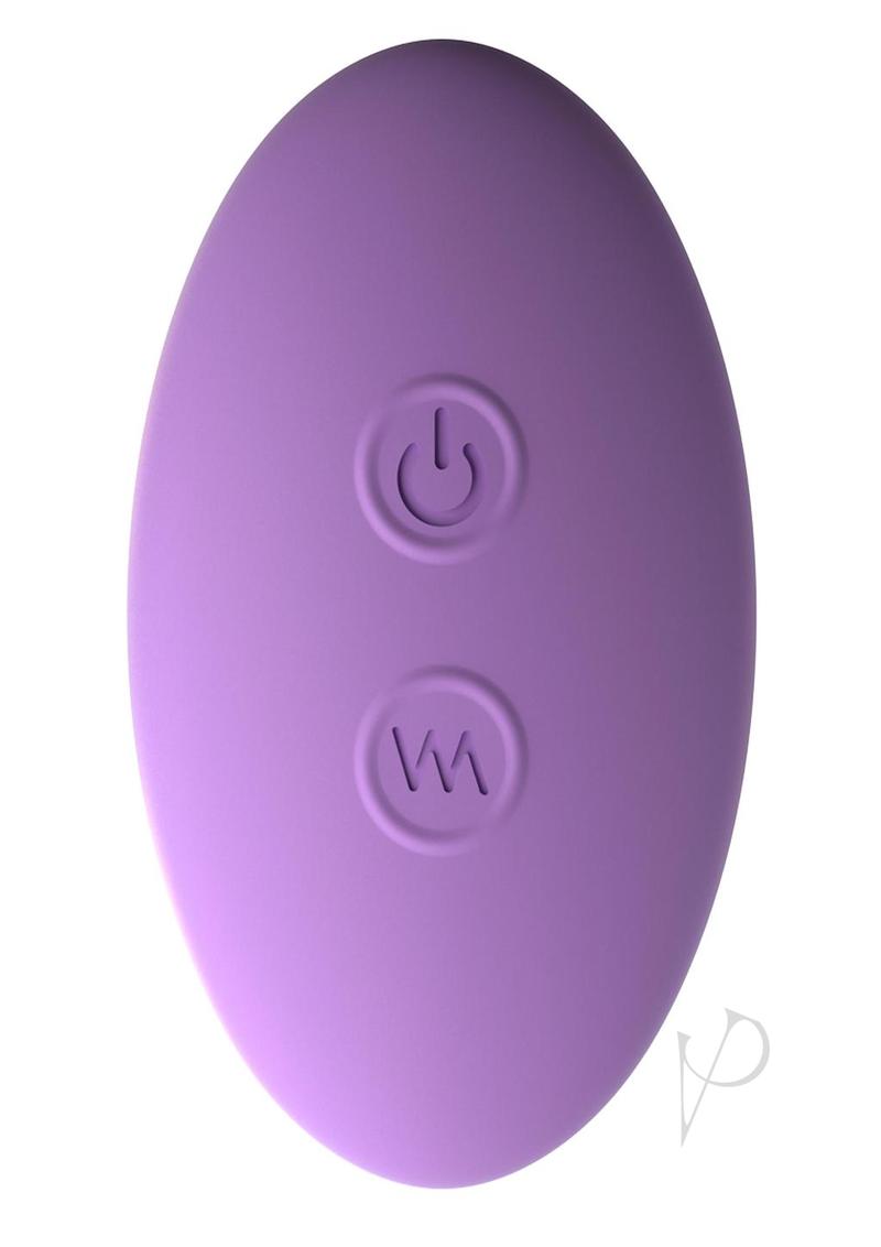 Fantasy For Her Please Her Silicone Rechargeable Panty Vibe with Remote Control - Purple