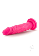 Neo Dual Density Dildo 7.5in - Neon Pink