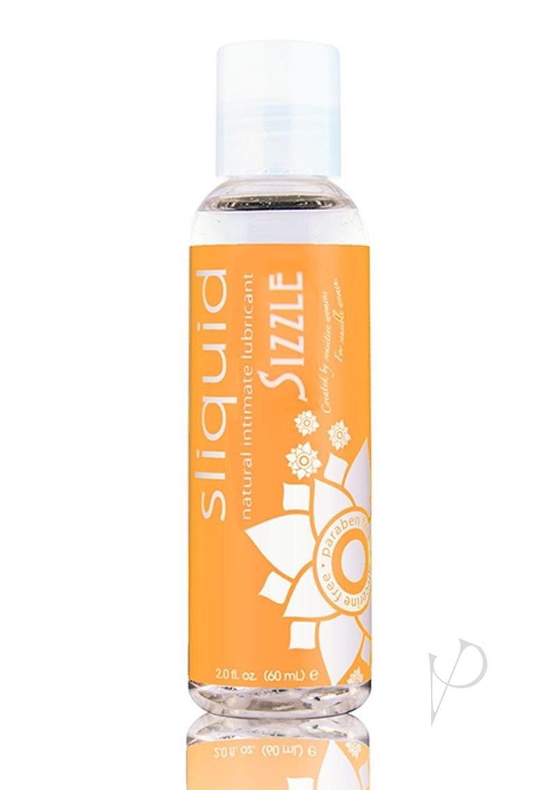 Sliquid Natural Sizzle Stimulating Lubricant 2oz