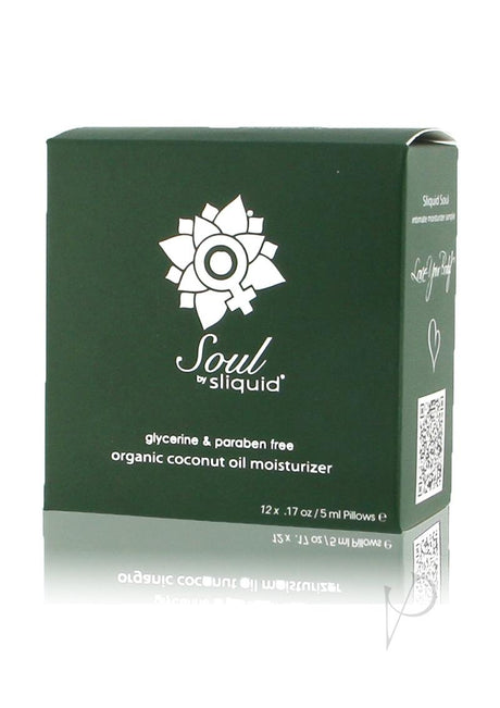 Sliquid Soul Organic Coconut Oil Moisturizer Cube (12 per pack)