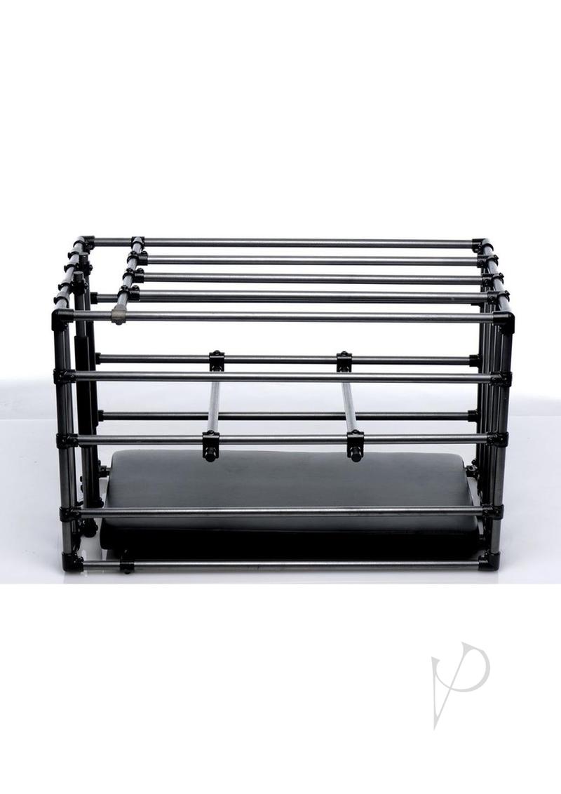 Master Series Kennel Cage with Padded Board - Black