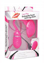 Frisky Luv-Pop Rechargeable Remote Control Egg Vibrator - Pink