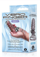 The 9's - VibroFinger Massager - Grey