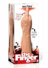 Massive The Finger Fisting Trainer Probe 14in - Vanilla