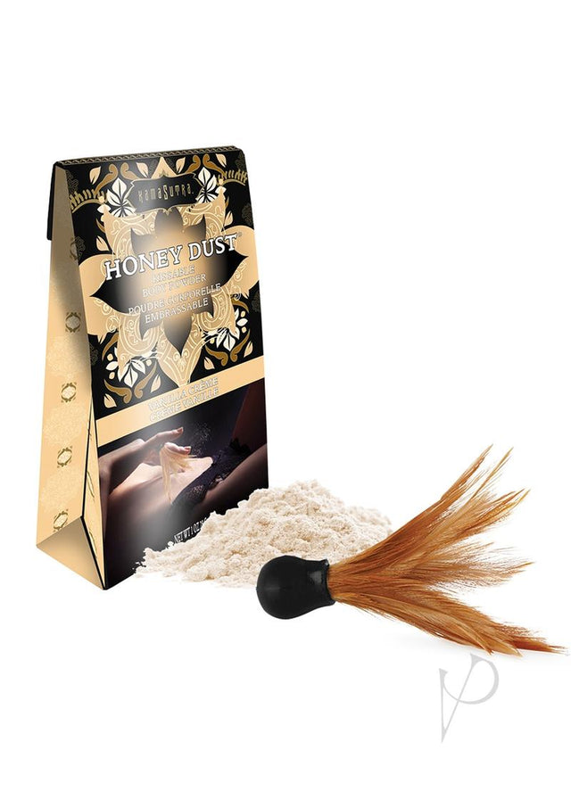 Kama Sutra Honey Dust Kissable Body Powder Vanilla Creme 1oz