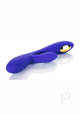 Impulse Intimate E-Stimulator Dual Wand Rechargeable Silicone Vibrator - Purple