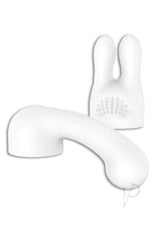 Bodywand Curve Silicone G-Spot and Clitoral Attachment Set - White