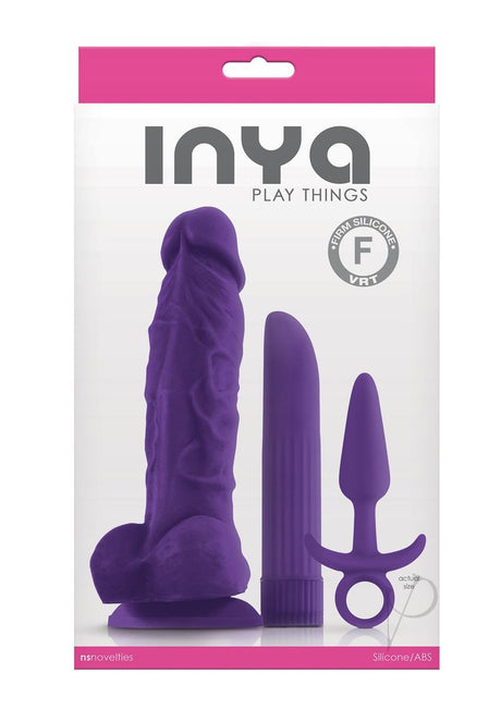 Inya Play Things Kit (Set of 3) - Purple