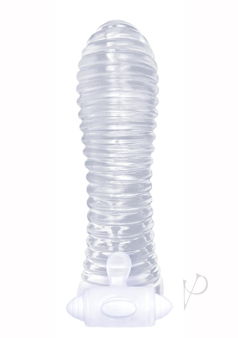The 9`s - Vibrating Sextenders, Ribbed - Clear