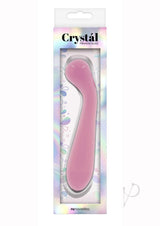 Crystal Premium Glass G-Spot Wand - Pink