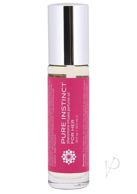 Pure Instinct Pheromone Perfume Oil For Her Roll On .35oz
