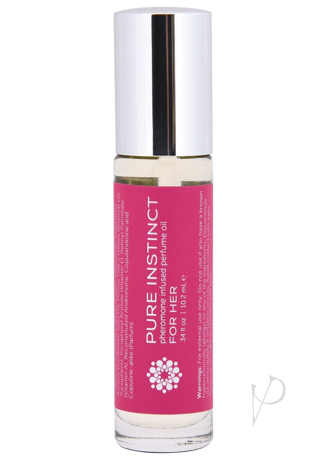 Pure Instinct Pheromone Perfume Oil For Her Roll On .35oz