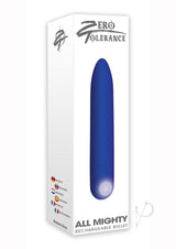 Zero Tolerance All Mighty Rechargeable Bullet - Blue