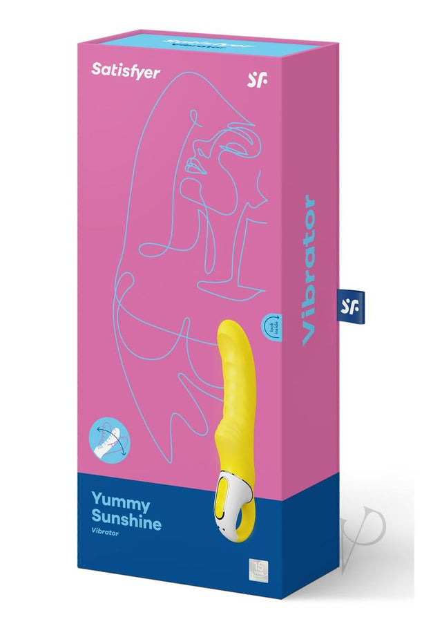 Satisfyer Yummy Sunshine G-Spot Vibrator Waterproof - Yellow