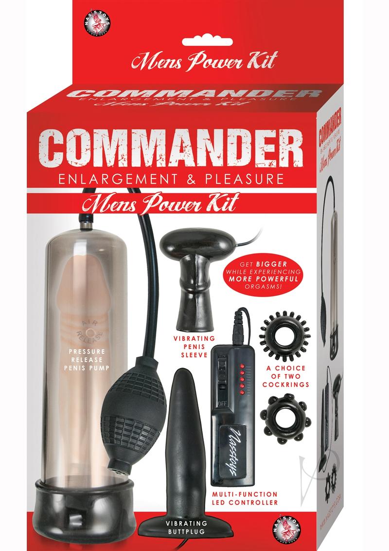 Commander Mens Power (5 piece kit) - Black