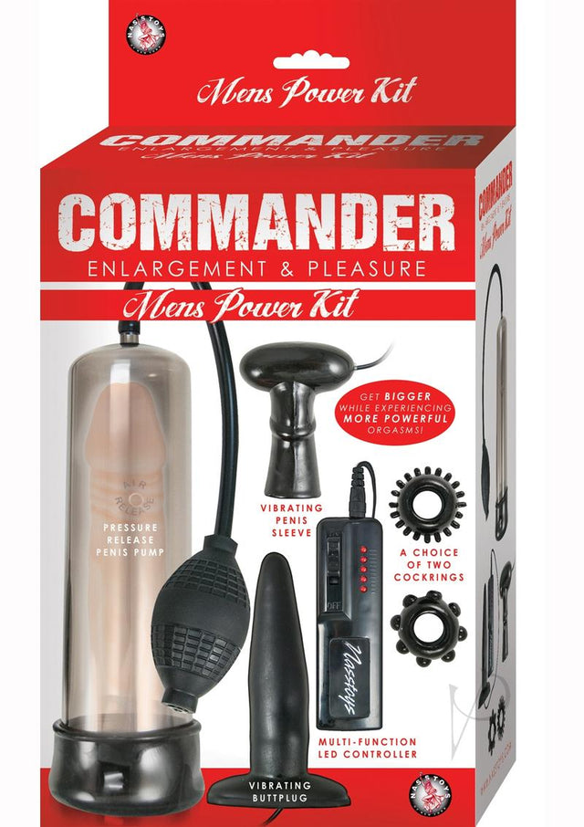 Commander Mens Power (5 piece kit) - Black