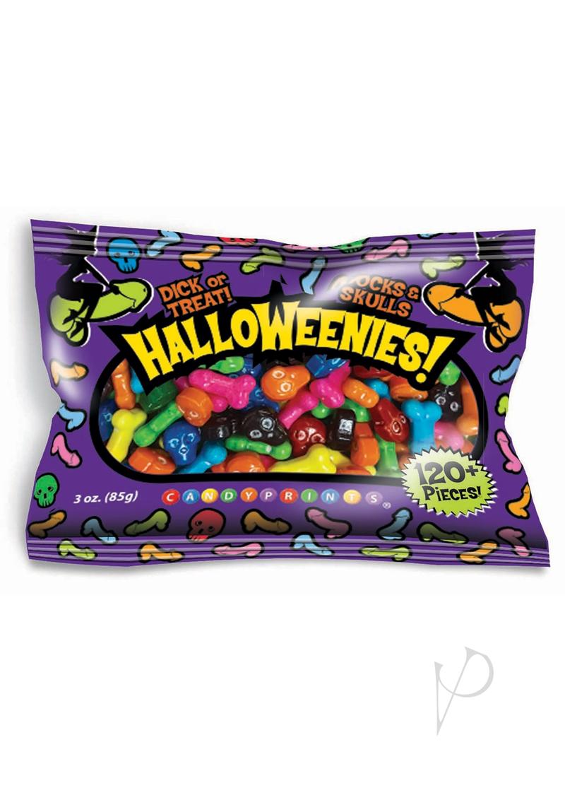 Candyprints HalloWeenies! Multi Color Candies (120 pieces per bag )