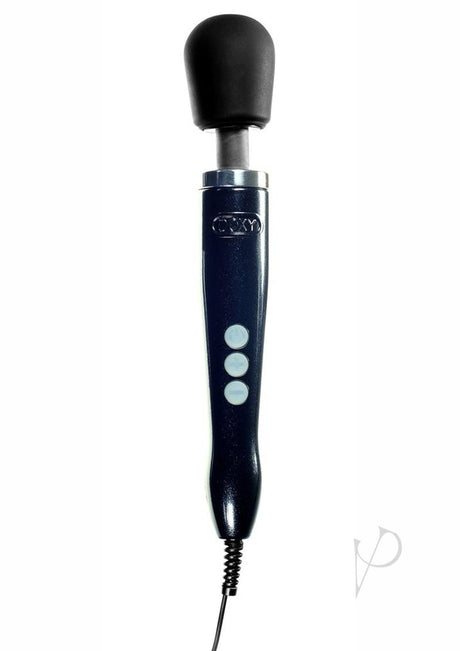 Doxy Die Cast Wand Metal Plug-In Vibrating Body Massager - Black