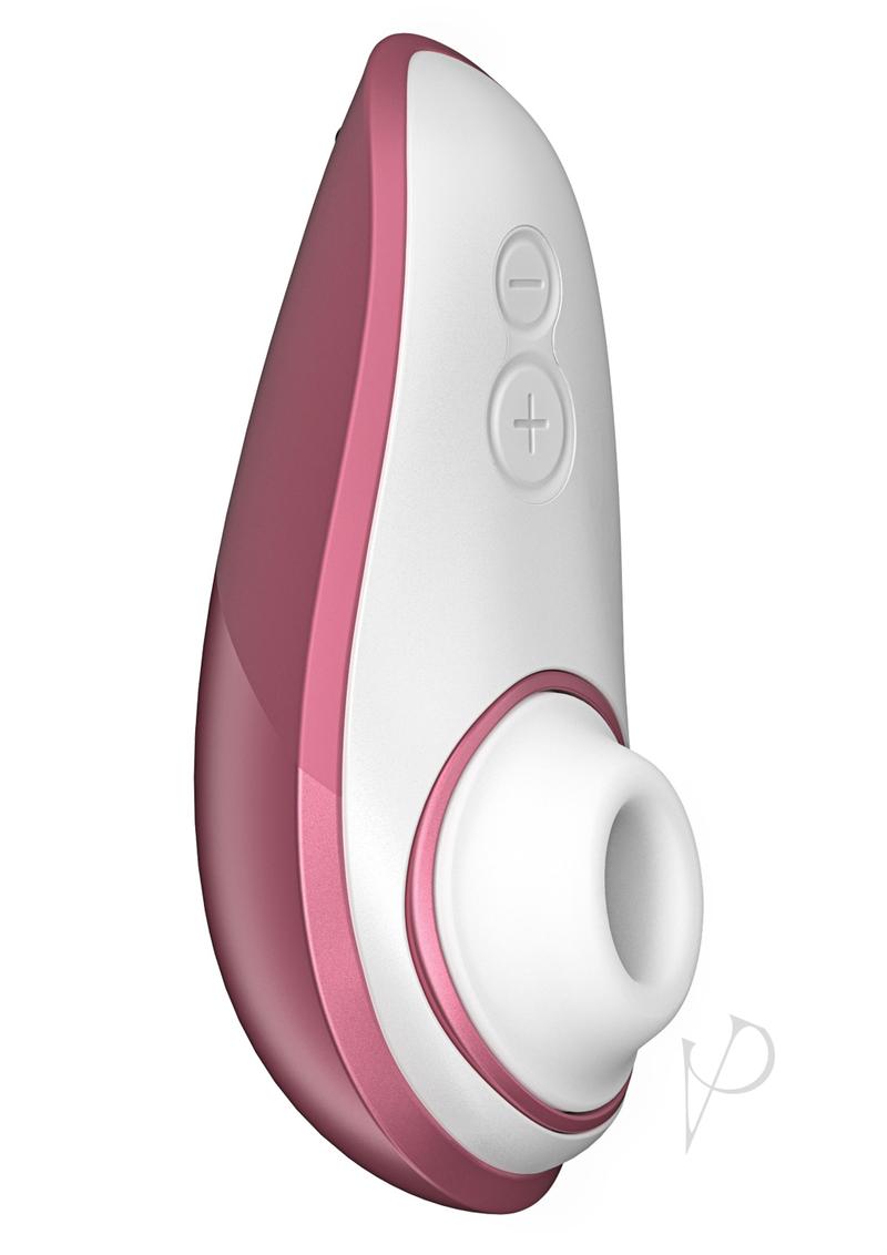 Womanizer Liberty Rechargeable Silicone Clitoral Stimulator - Pink Rose