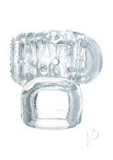 Wand Essentials Vibra Cup U-Tip Stimulator Attachment - Clear