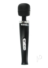 Wand Essentials 8 Speed 8 Function Rechargeable Wand Massager - 110V - Black
