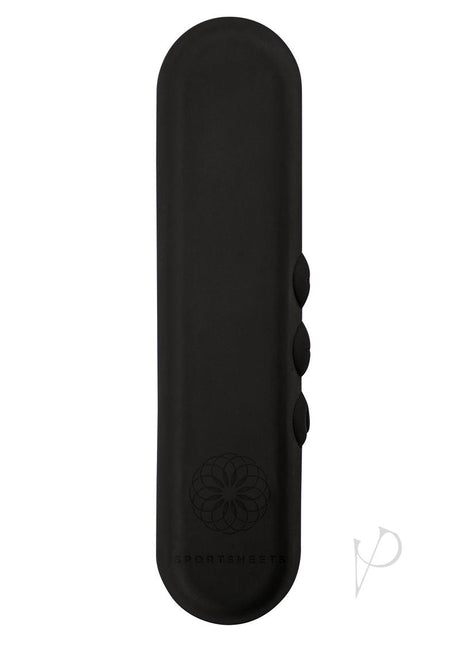 Sincerely Unity Vibe Silicone Rechargeable Vibrator - Black