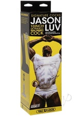 Signature Cocks Jason Luv Dildo 10in - Chocolate