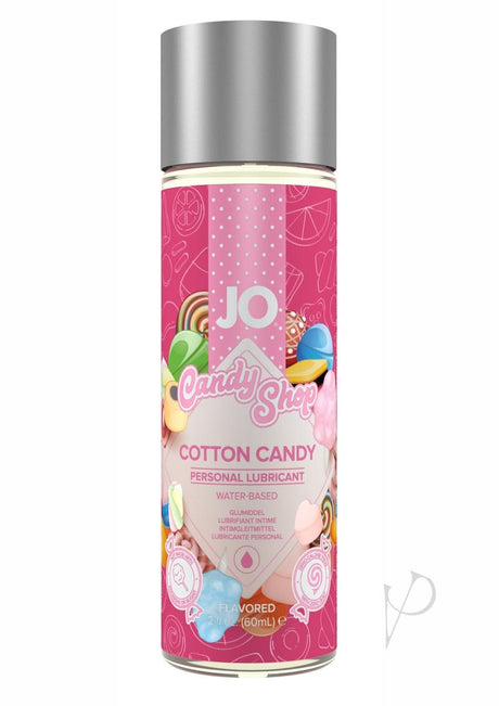 JO H2O Candy Shop Water Based Flavored Lubricant Cotton Candy 2oz