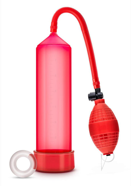 Performance VX101 Male Enhancement Penis Pump 9.5in - Red