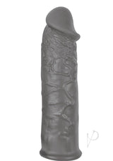 The Great Extender Silicone Penis Sleeve 6in - Gray