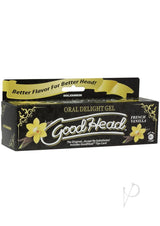 GoodHead Oral Delight Gel Flavored French Vanilla 4oz