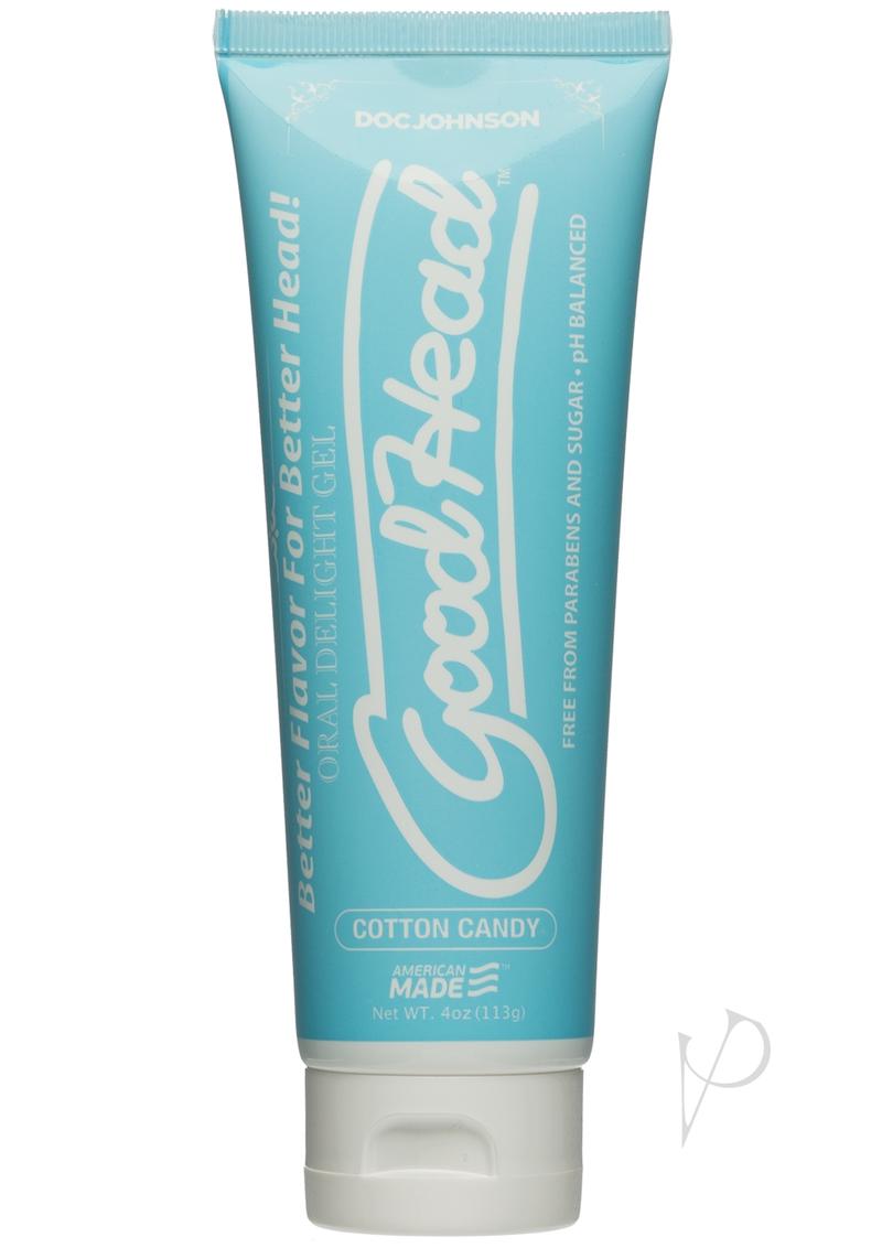 GoodHead Oral Delight Gel Flavored Cotton Candy 4oz