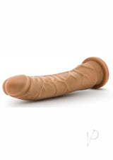 Dr. Skin Silver Collection Realistic Cock Basic 8.5 Dildo 8.5in - Caramel