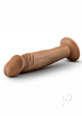 Dr. Skin Silver Collection Dr. Small Dildo 6.5in - Caramel