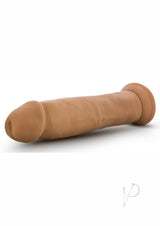 Dr. Skin Silver Collection Cock Dildo 9in - Caramel