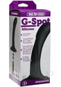 Vac-U-Lock G-Spot Silicone Dildo 6.5in - Black