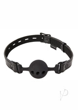 Saffron Breathable Ball Gag - Black